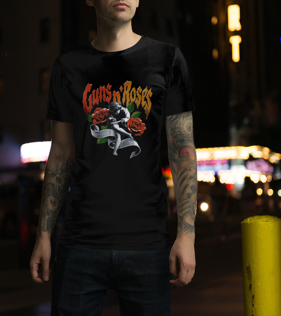 Guns N Roses World Tour 2026 Exclusive Dates T-Shirt