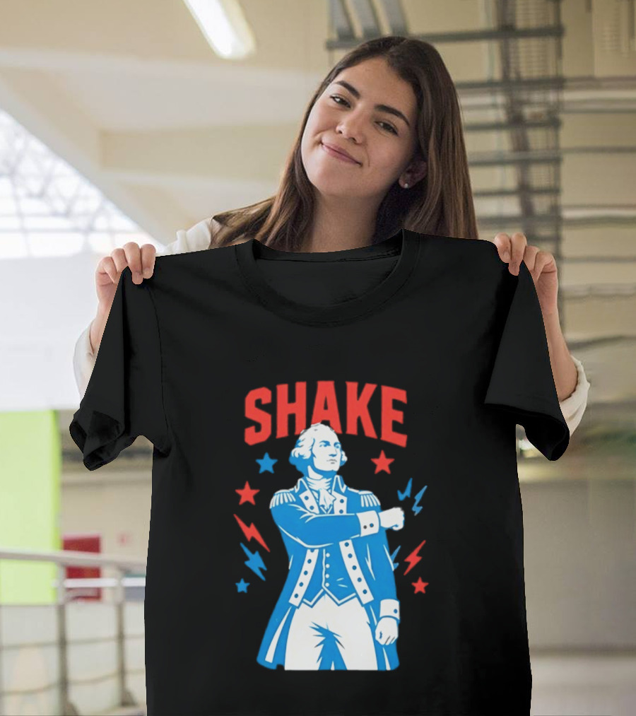 Shake And Bake George Washington America Drinking T-Shirt