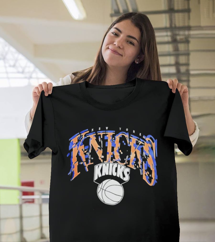 New York Knicks Suga Collaboration NBA Basketball T-Shirt