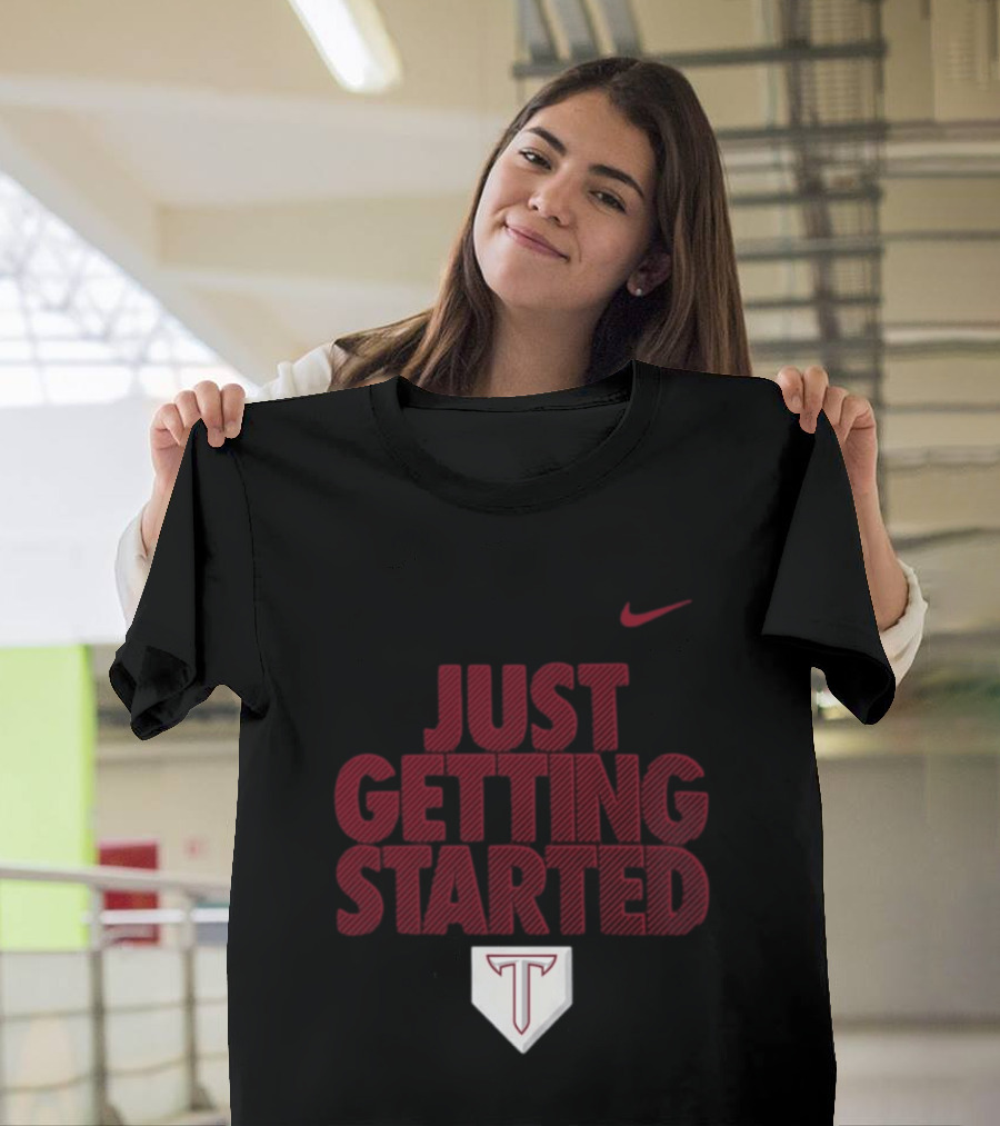 Nike Troy Trojans Just Getting Started T-Shirt
