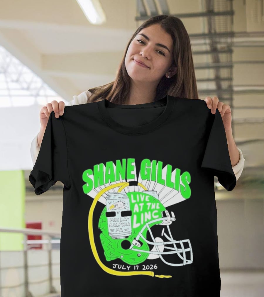 Shane Gillis Live At The Linc Philadelphia July 17 2026 Helmet T-Shirt