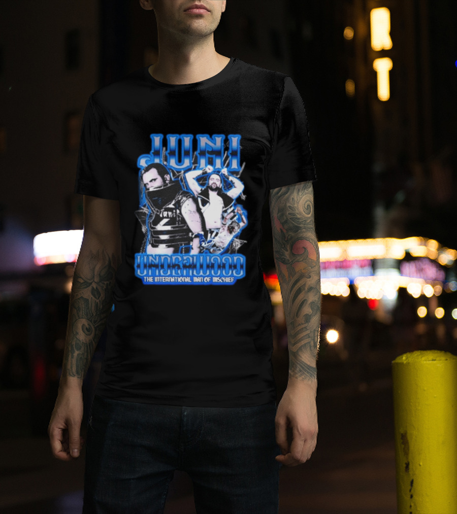 Juni Underwood The International Man Of Mischief T-Shirt