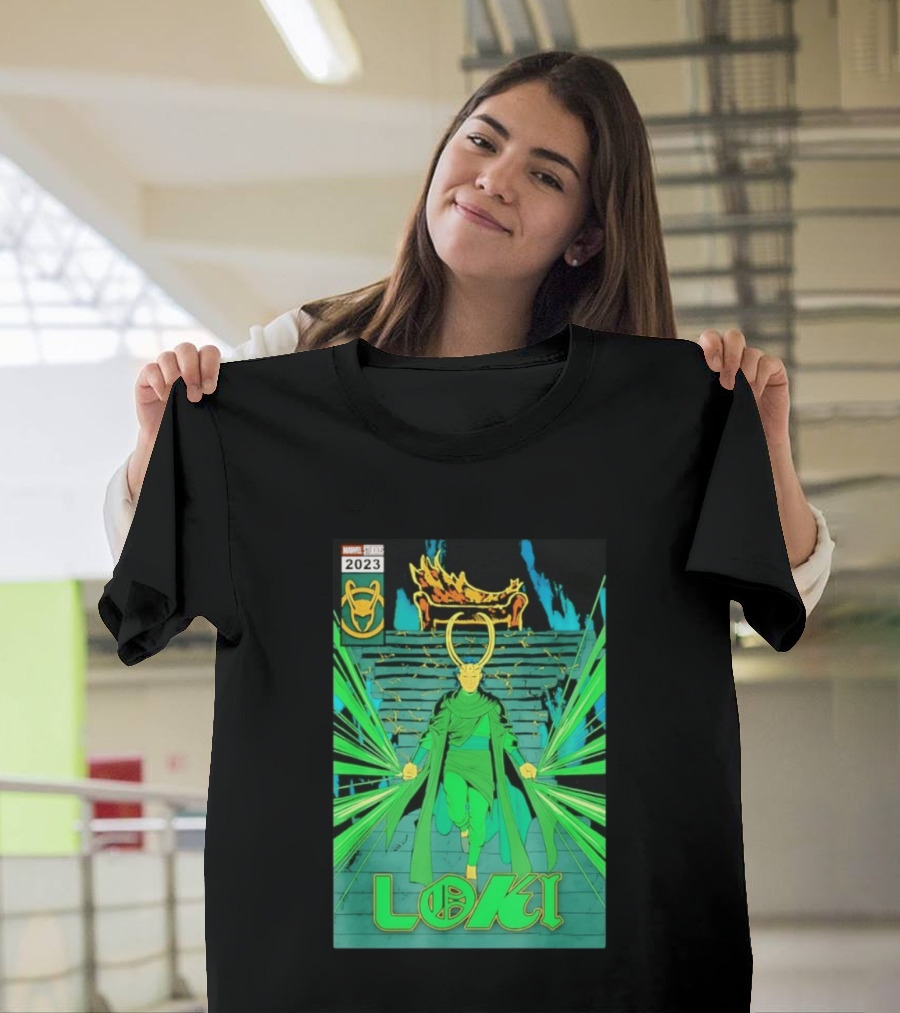 Marvel Studios Loki 2023 Season 2 God Comic T-Shirt