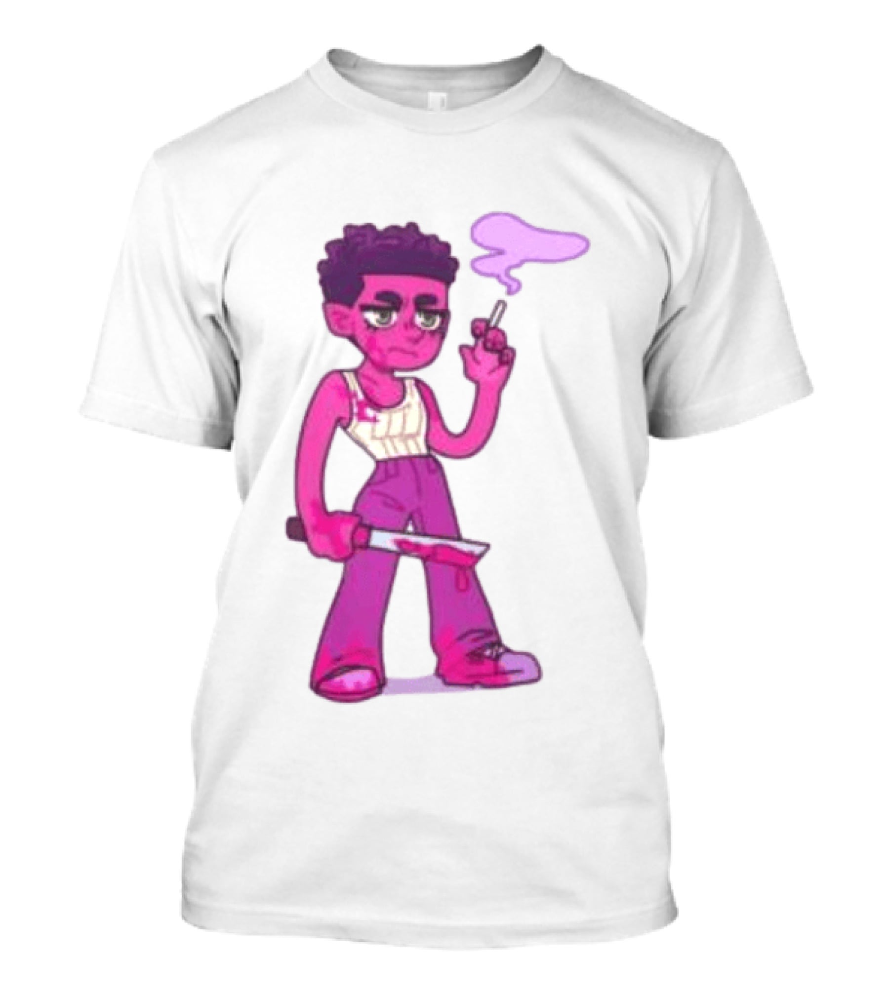 Amc Shop Interview With The Vampire Very Merry Mart Louis Smoking Knife T-Shirt