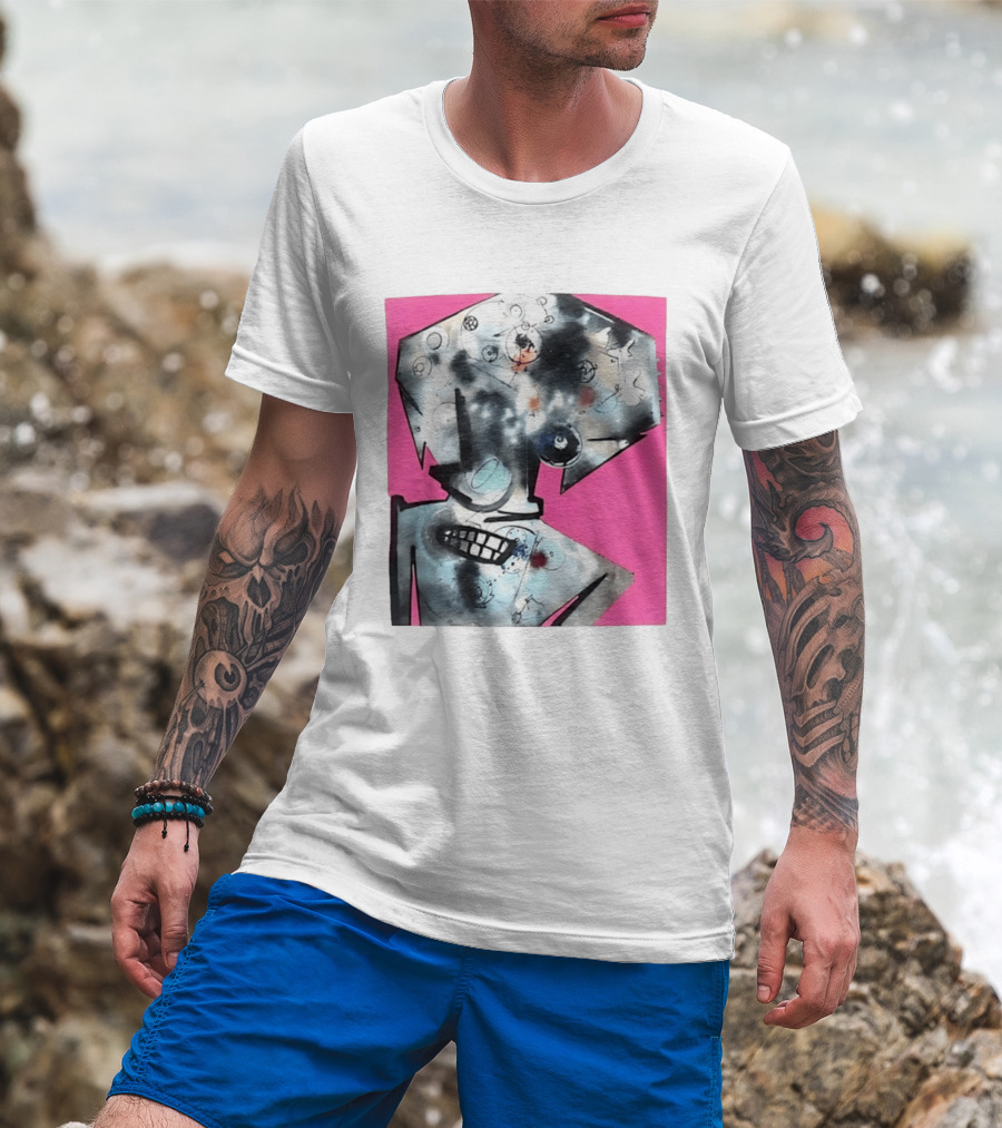Futura Self Abstract Expressionist Street T-Shirt