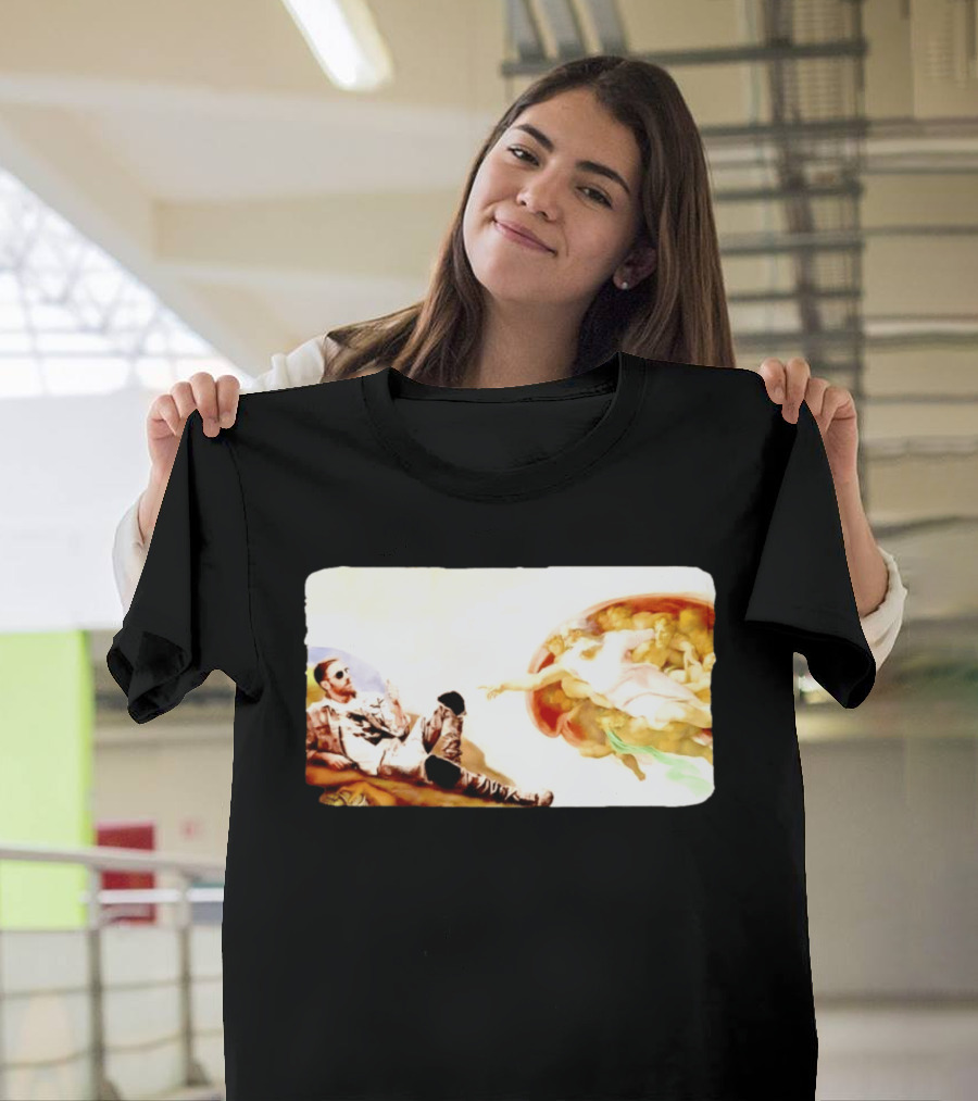 AEW Orange Cassidy The Creation Of Adam T-Shirt