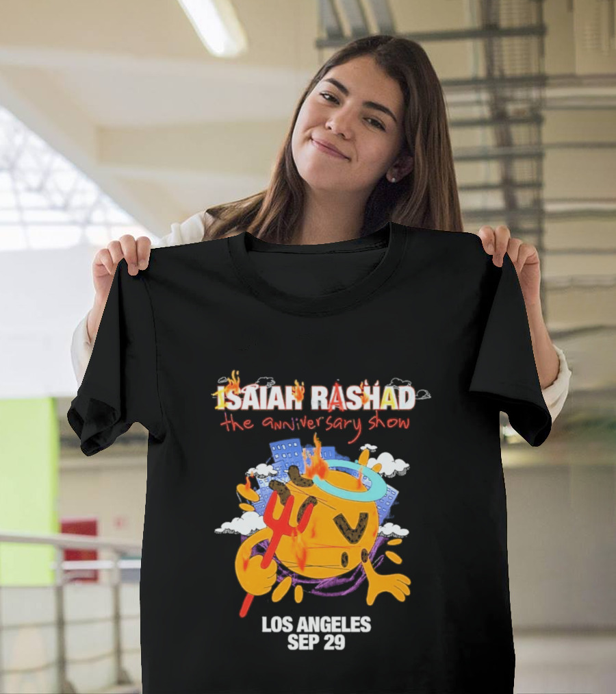 Isaiah Rashad The Anniversary Show Los Angeles Sep 29 T-Shirt