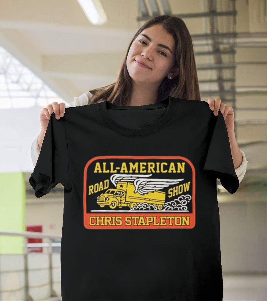 Chris Stapleton All American Road Show Winged Truck T-Shirt