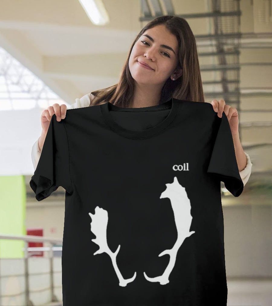 Coil Black Antlers T-Shirt