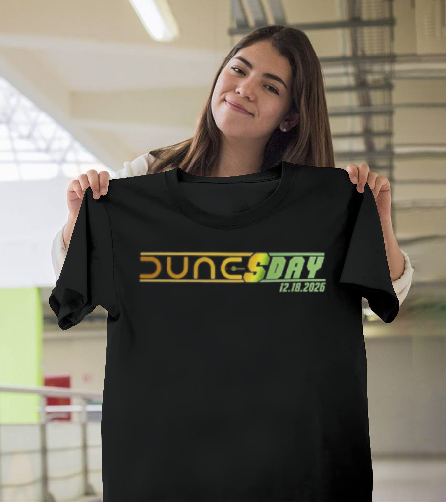 Dunesday December 18 2026 Dune Movie Release Date T-Shirt