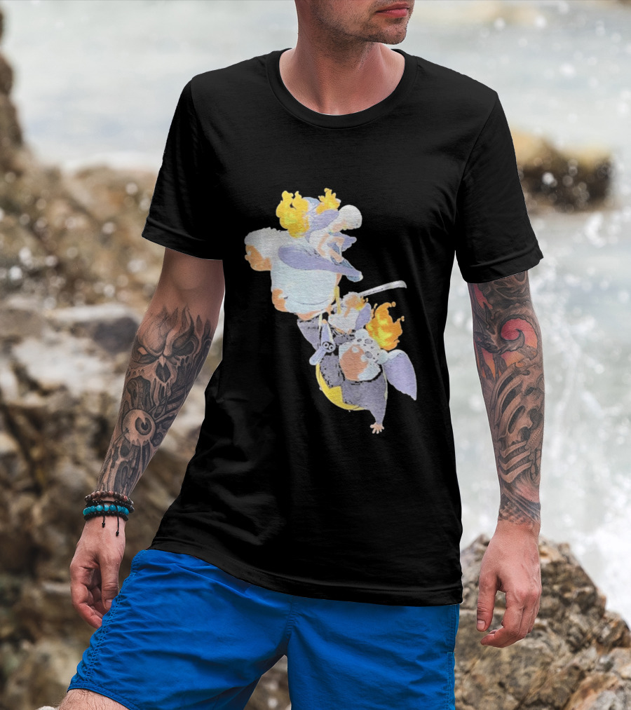 One Piece Uniqlo UT Egghead Island Collaboration Anime T-Shirt