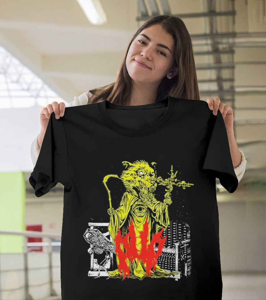 Pup Demon Prince Wizard Staff Fantasy T-Shirt