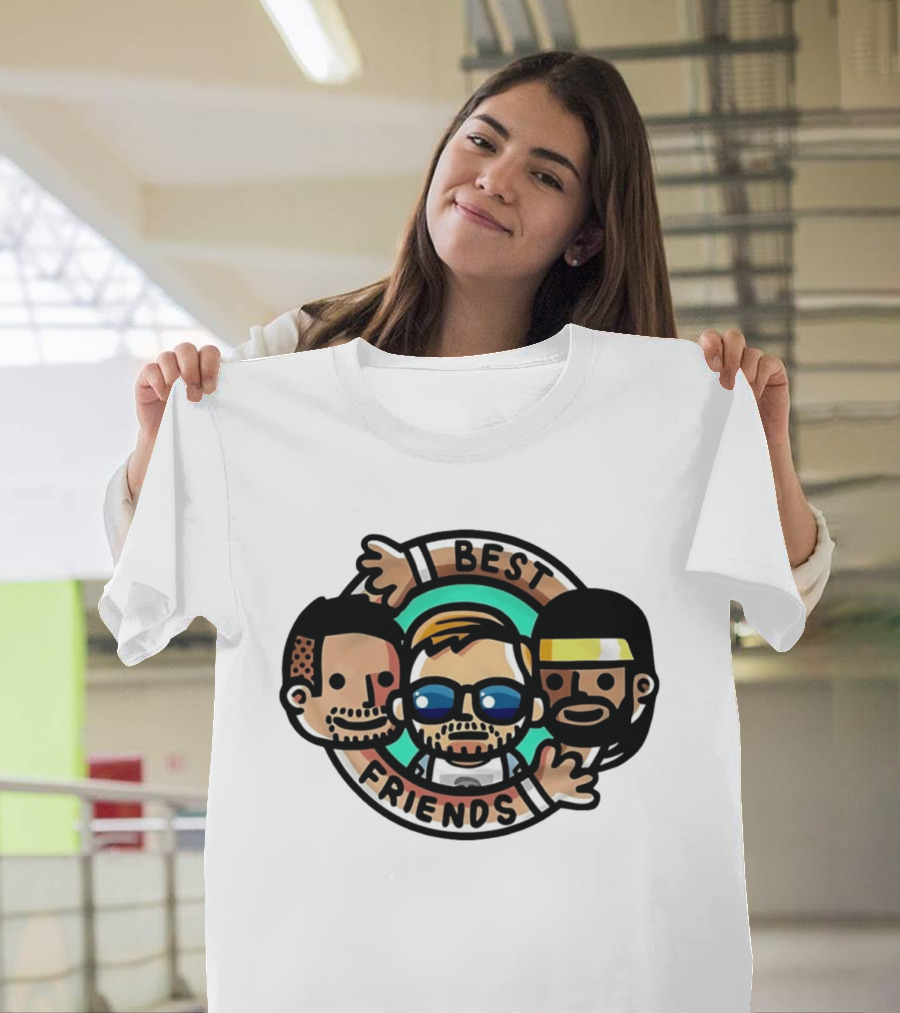 All Elite Wrestling Best Friends Cartoon Characters T-Shirt