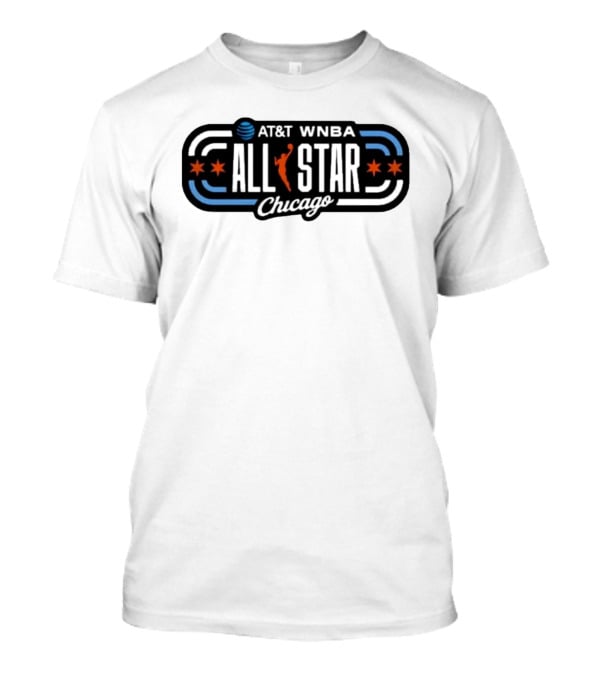 AT&T WNBA All Star Chicago 2026 United Center July 25 T-Shirt