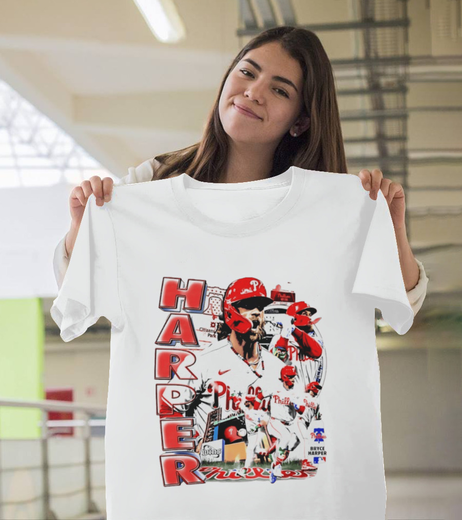 Bryce Harper Phillies Citizens Bank Park Moments 2026 T-Shirt