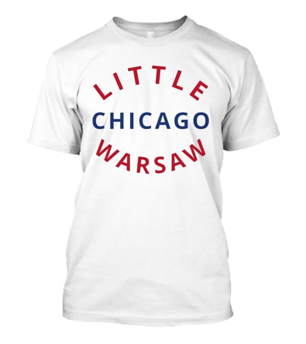 Chicago Little Warsaw Retro Style Arch T-Shirt