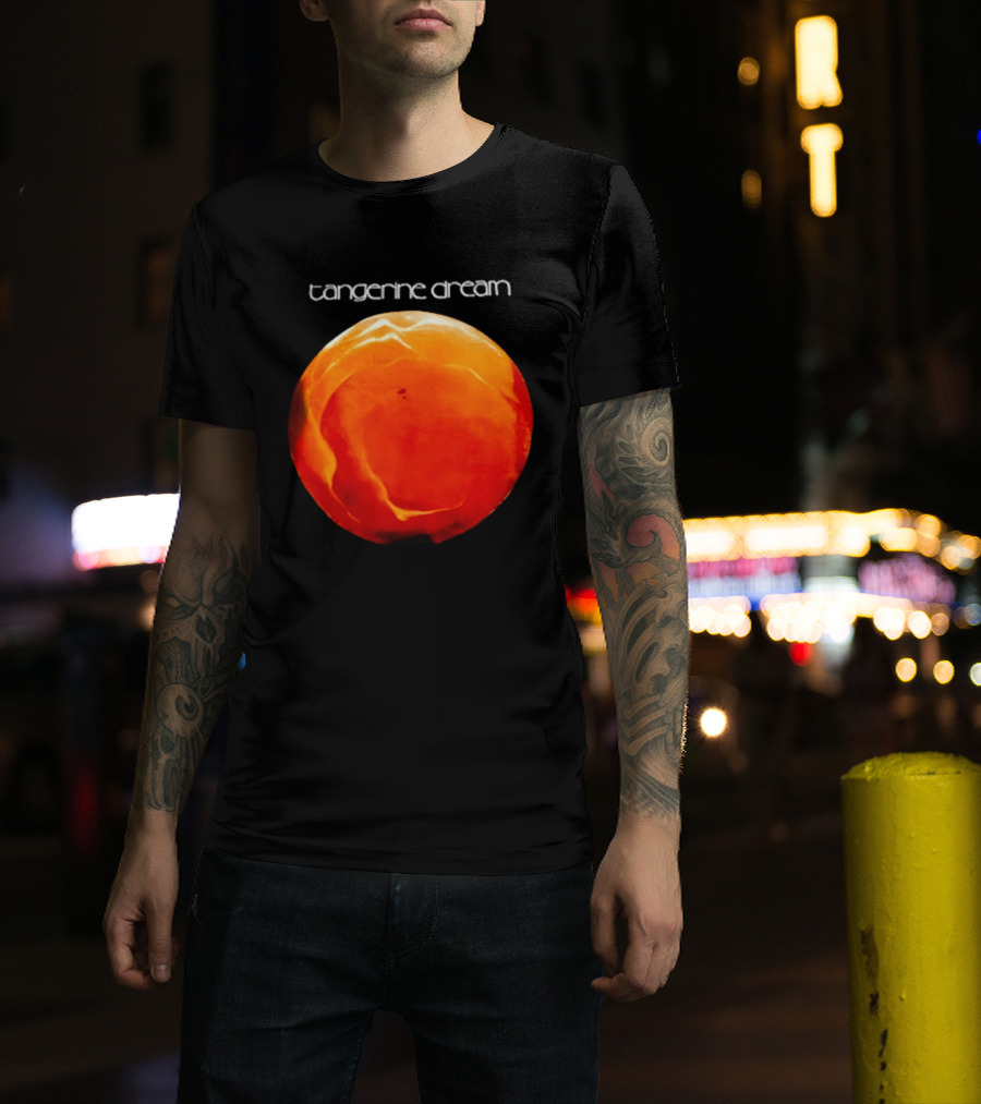 Tangerine Dream 1990 Concert Tour Tangerine Sphere T-Shirt