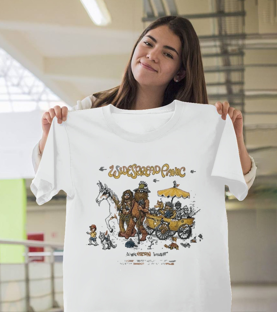 Widespread Panic Western Jaunt Tour 2026 July 5 To July 25 Spusta T-Shirt