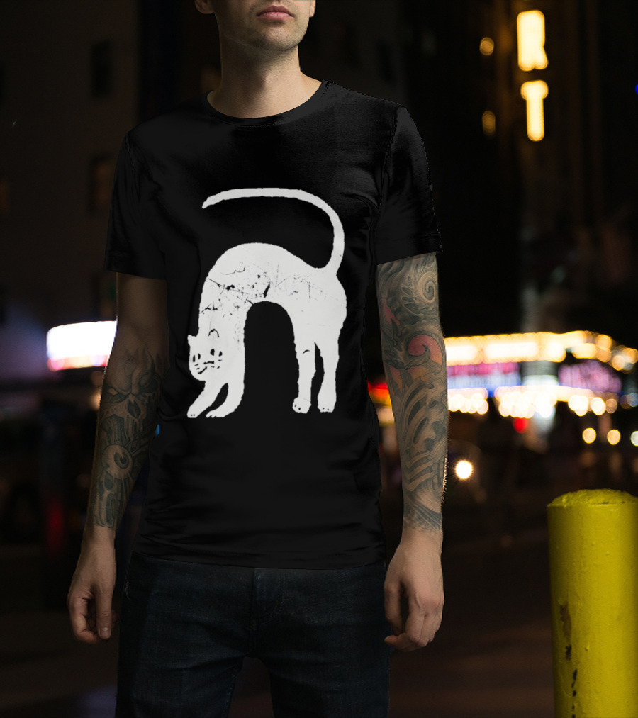 Angeltype Catvisu Arched Feline T-Shirt