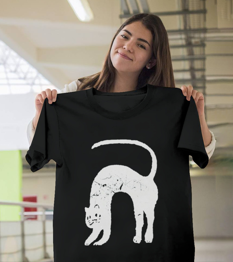 Angeltype Catvisu Arched Feline T-Shirt