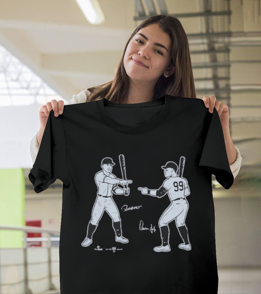 Giancarlo Stanton Aaron Judge New York Yankees Bronx Giants T-Shirt
