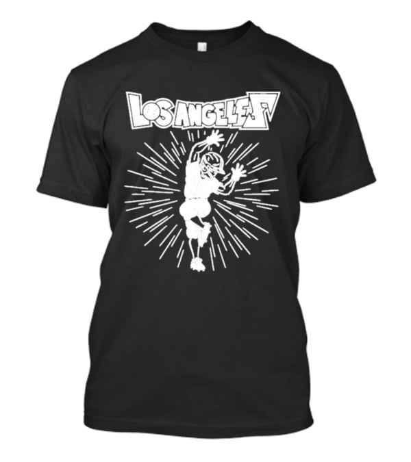 Los Angeles Dodgers Hip Lock Dynamic Baseball Character Burst T-Shirt