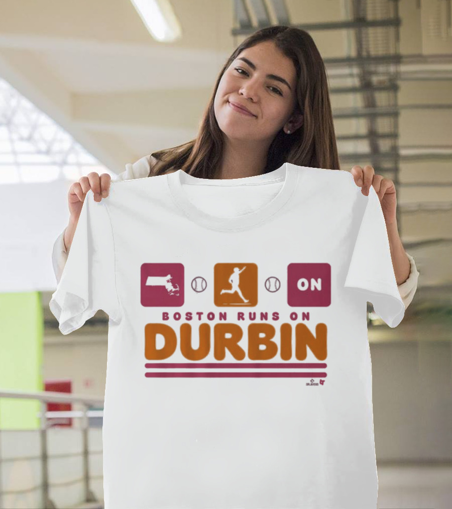 Boston Runs On Durbin Massachusetts Running T-Shirt