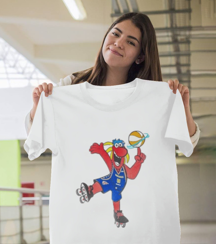 Freddy Fever Indiana 00 WNBA Roller Skating T-Shirt