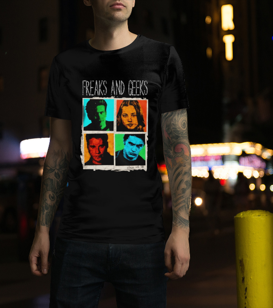 Freaks And Geeks Class Of 81 TV Show Cult Classic Character Portraits T-Shirt