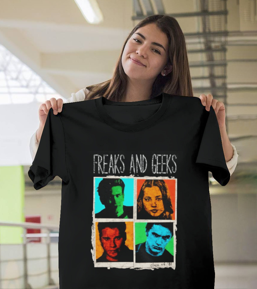 Freaks And Geeks Class Of 81 TV Show Cult Classic Character Portraits T-Shirt