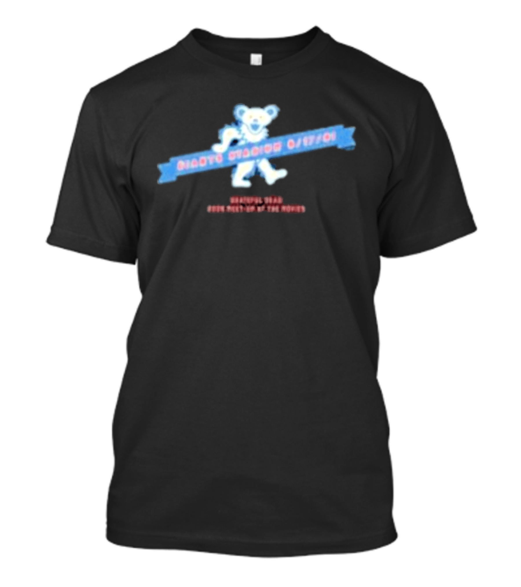 Grateful Dead Giants Stadium 6/17/91 Steal Your Face Skeleton Iconic Band T-Shirt