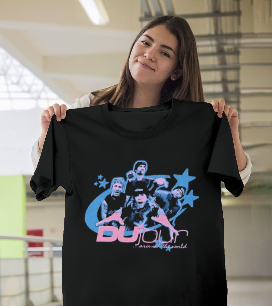 Dujour Band Around The World Josie And The Pussycats Stars T-Shirt