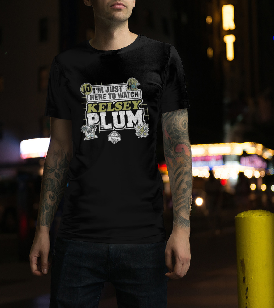 Kelsey Plum 10 Los Angeles Sparks WNBA Fan Favorite T-Shirt