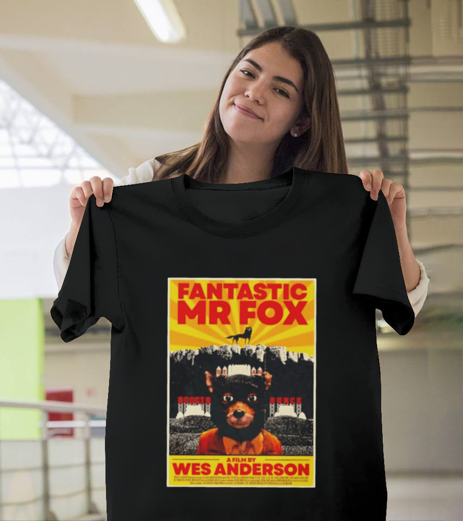 Fantastic Mr Fox Wes Anderson Film Boggis Bunce Bean Be An Animal T-Shirt