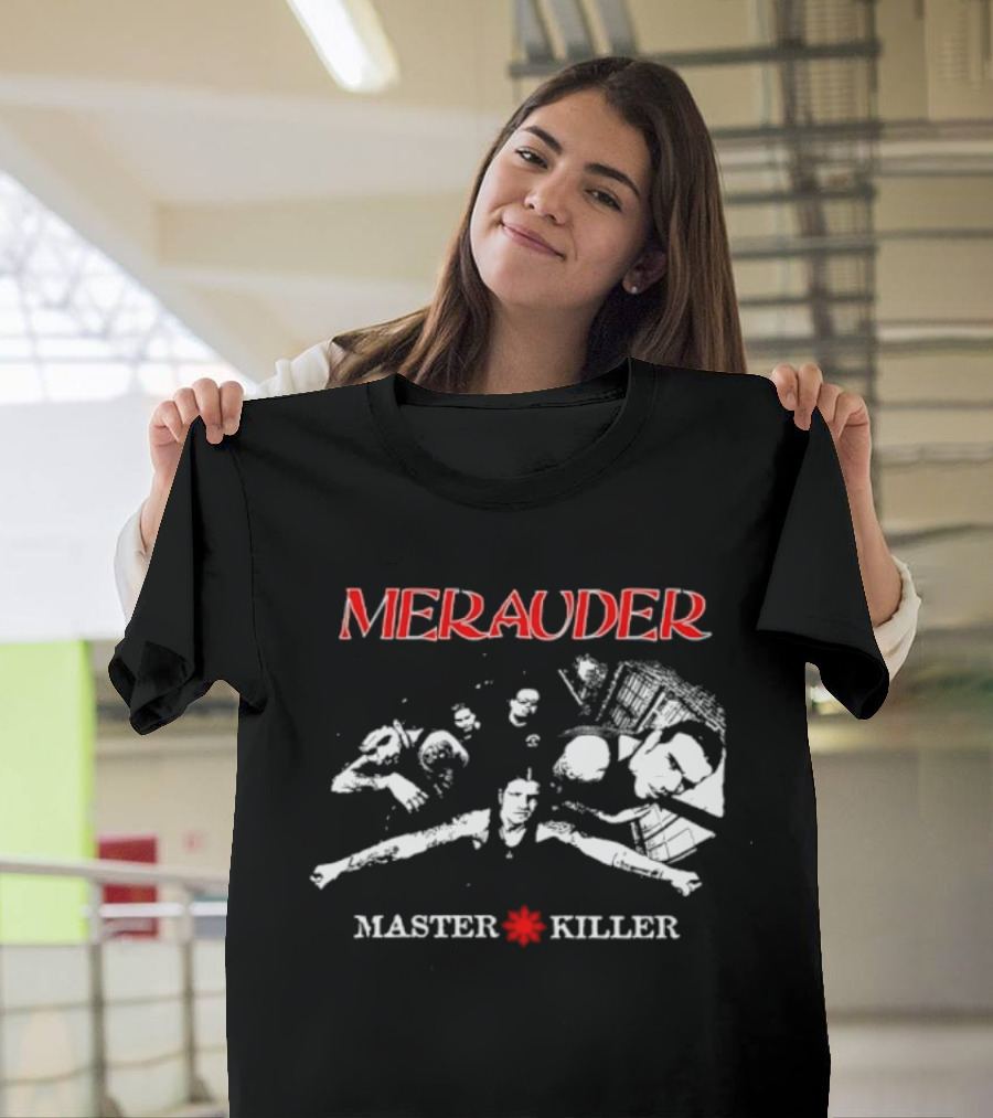 Merauder Master Killer Hardcore Metal Iconic Album T-Shirt