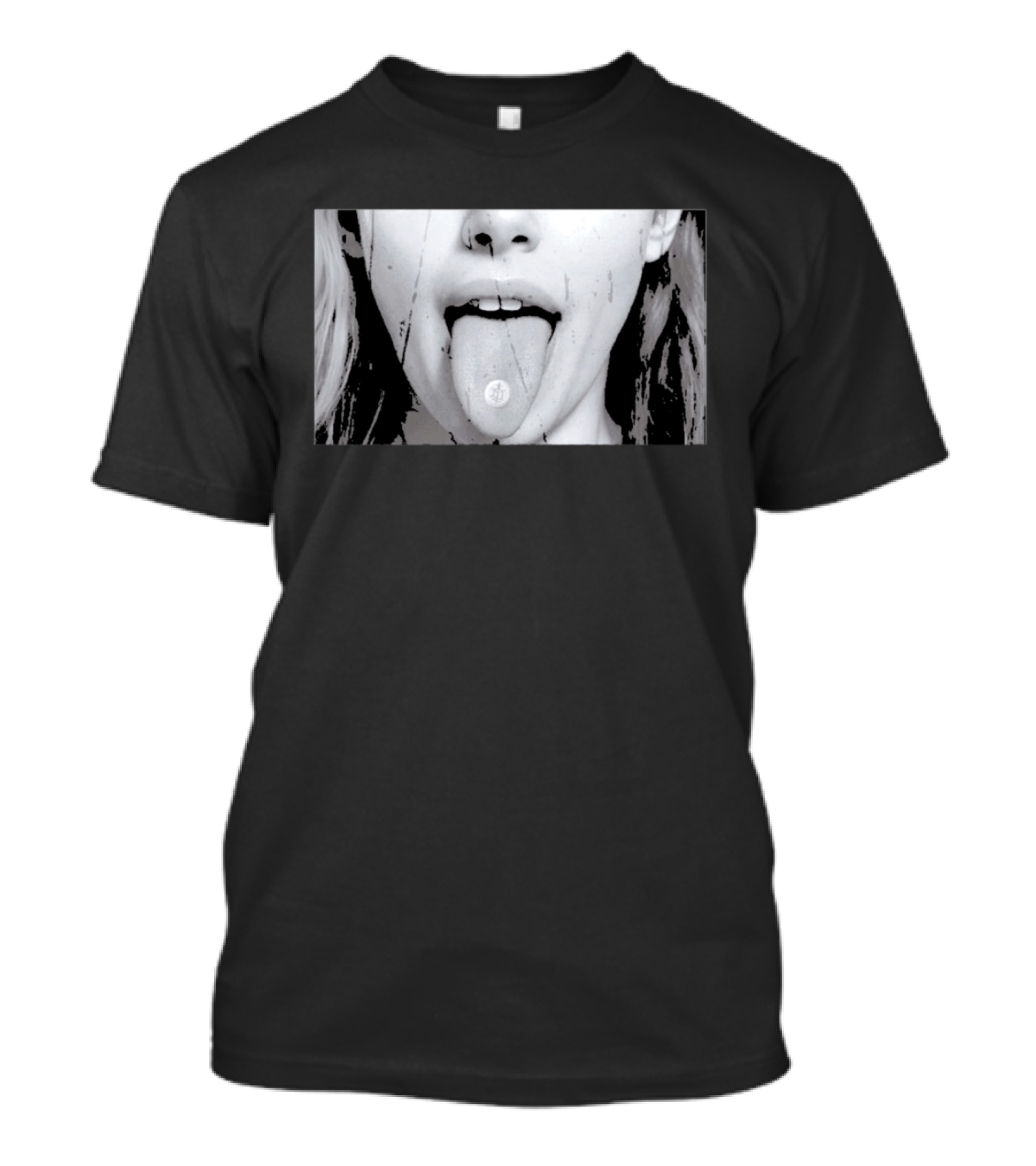 Ouija Macc Sunken Church Omen Acid Tab Tongue T-Shirt
