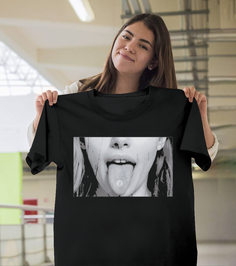 Ouija Macc Sunken Church Omen Acid Tab Tongue T-Shirt
