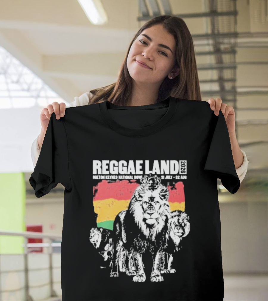 Reggae Land 2023 Lion Pride Wolverhampton 29 July 30 July T-Shirt