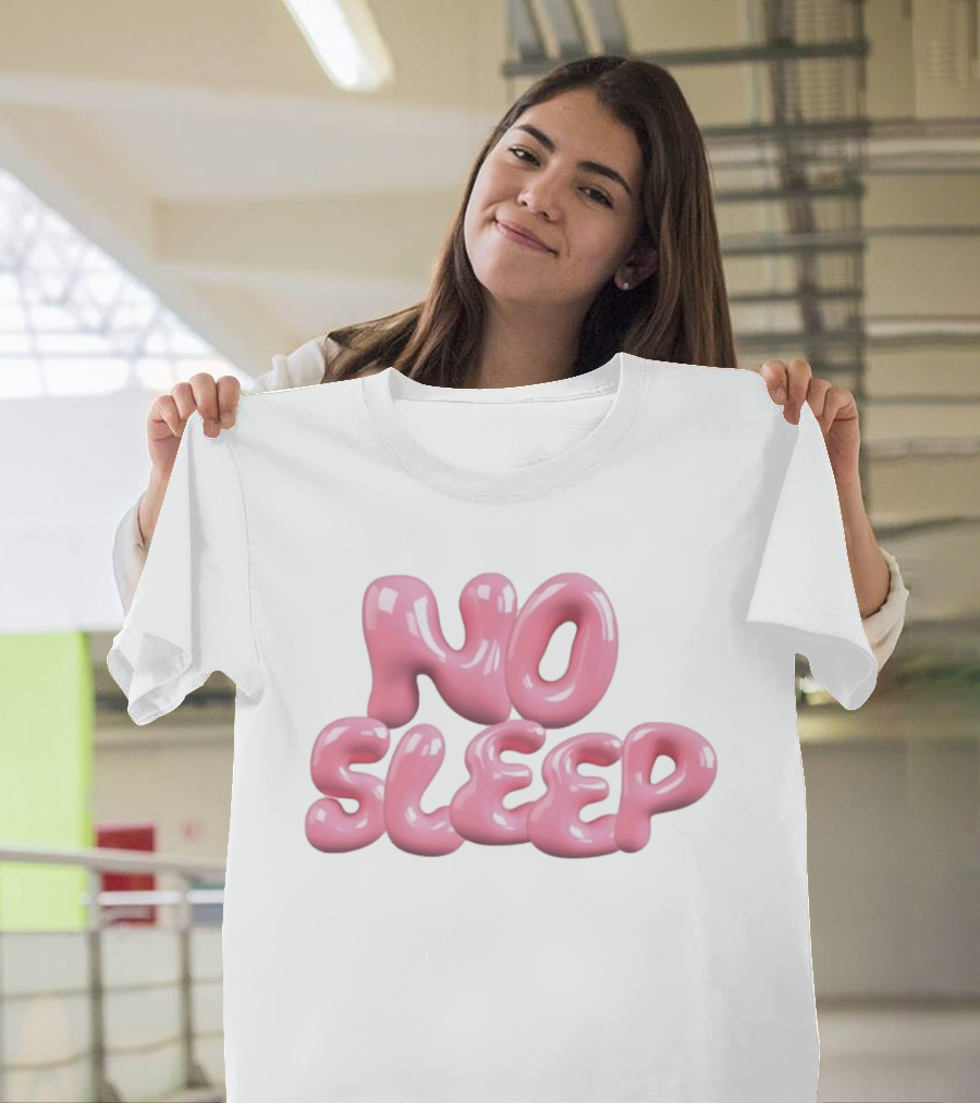 No Sleep Insomnia Exhausted Night Owl Aesthetic Drift Off Tired Mood T-Shirt
