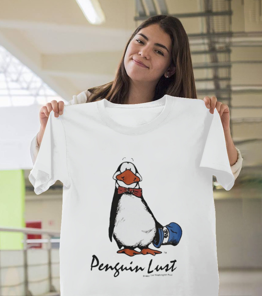 Opus The Penguin Lust 1983 Washington Post T-Shirt