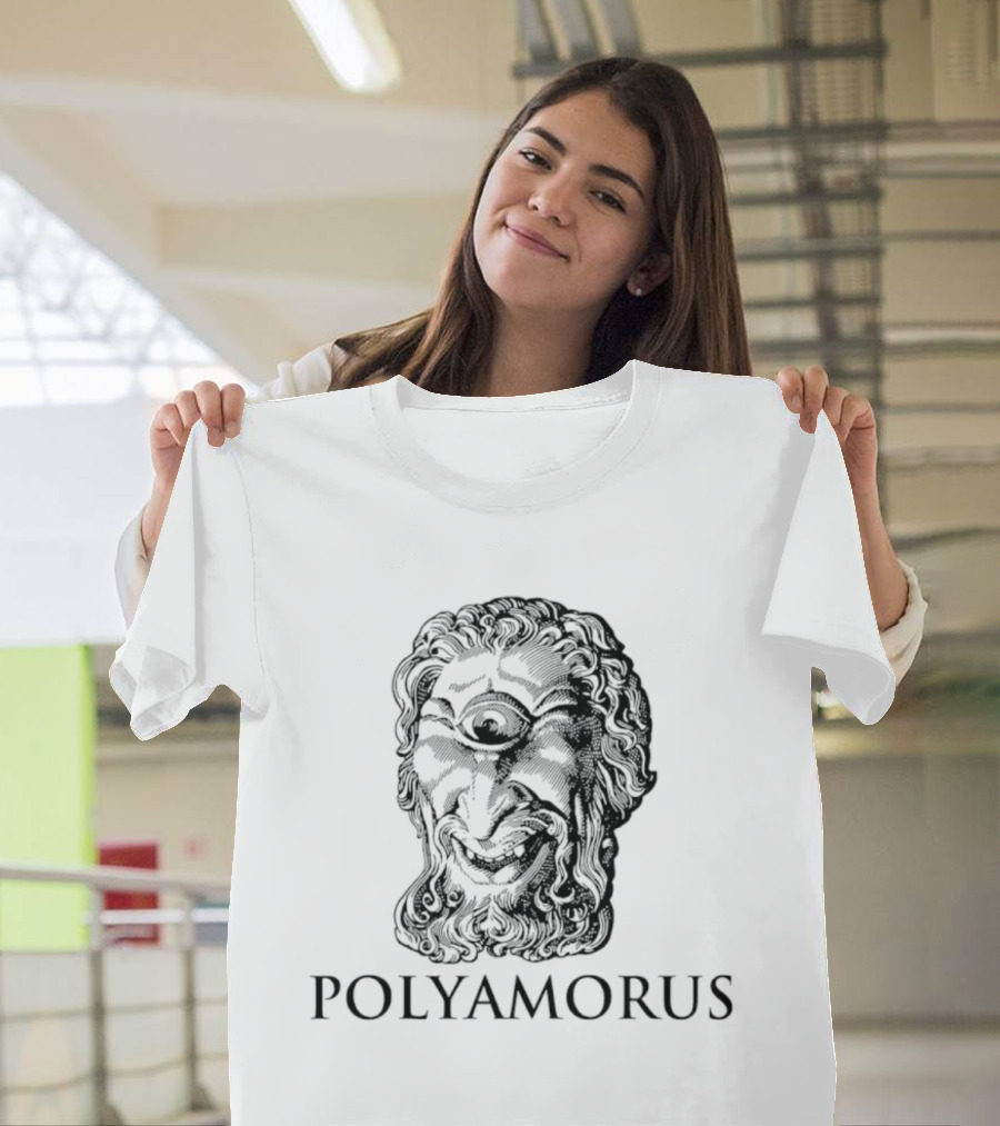 Polyamorus Cyclops Face Mythology T-Shirt