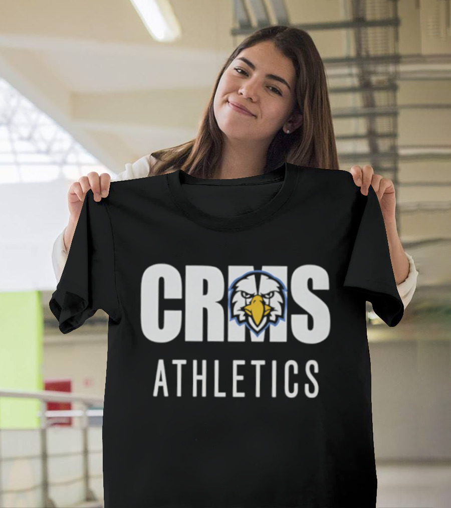 CRMS Athletics Eagle Emblem Canyon Ridge Motif T-Shirt