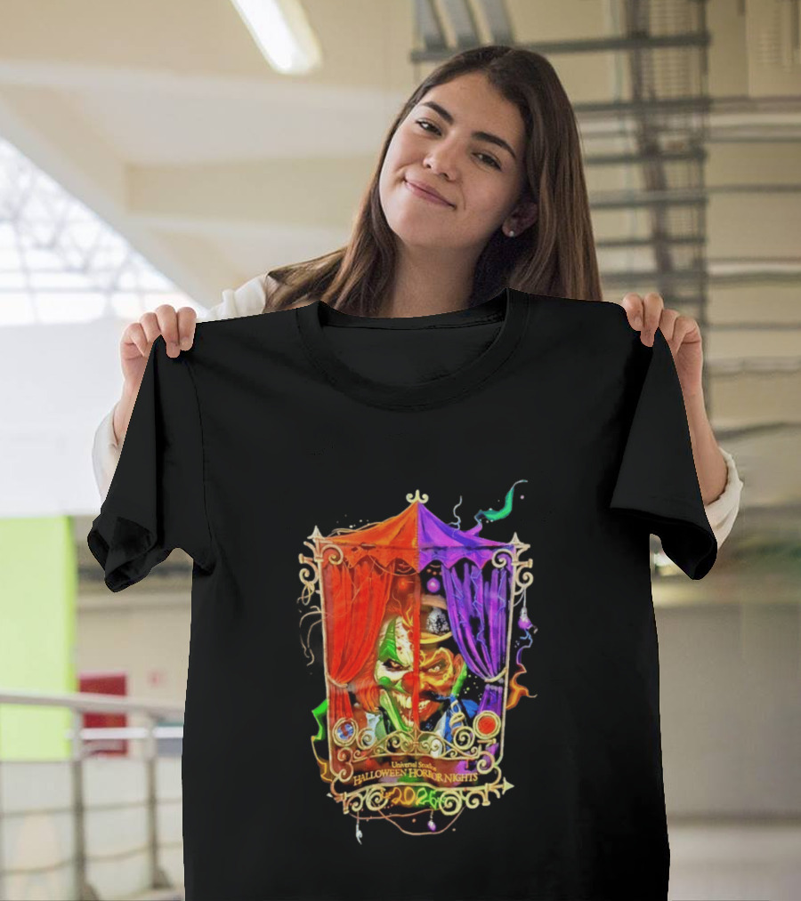 Jack The Clown Dr. Oddfellow Universal Studios Halloween Horror Nights 2026 T-Shirt