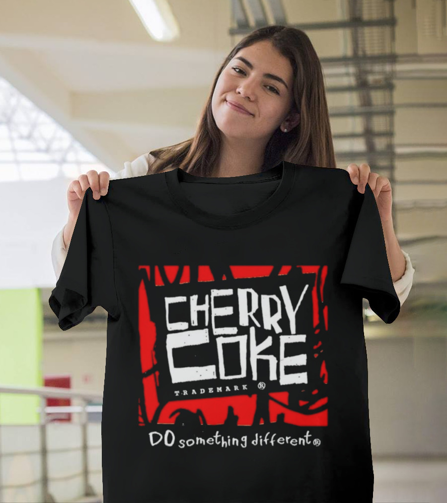 Cherry Coke Trademark Do Something Different T-Shirt