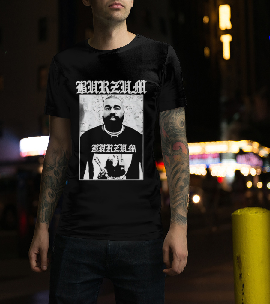 Kanye West Burzum Black Metal T-Shirt