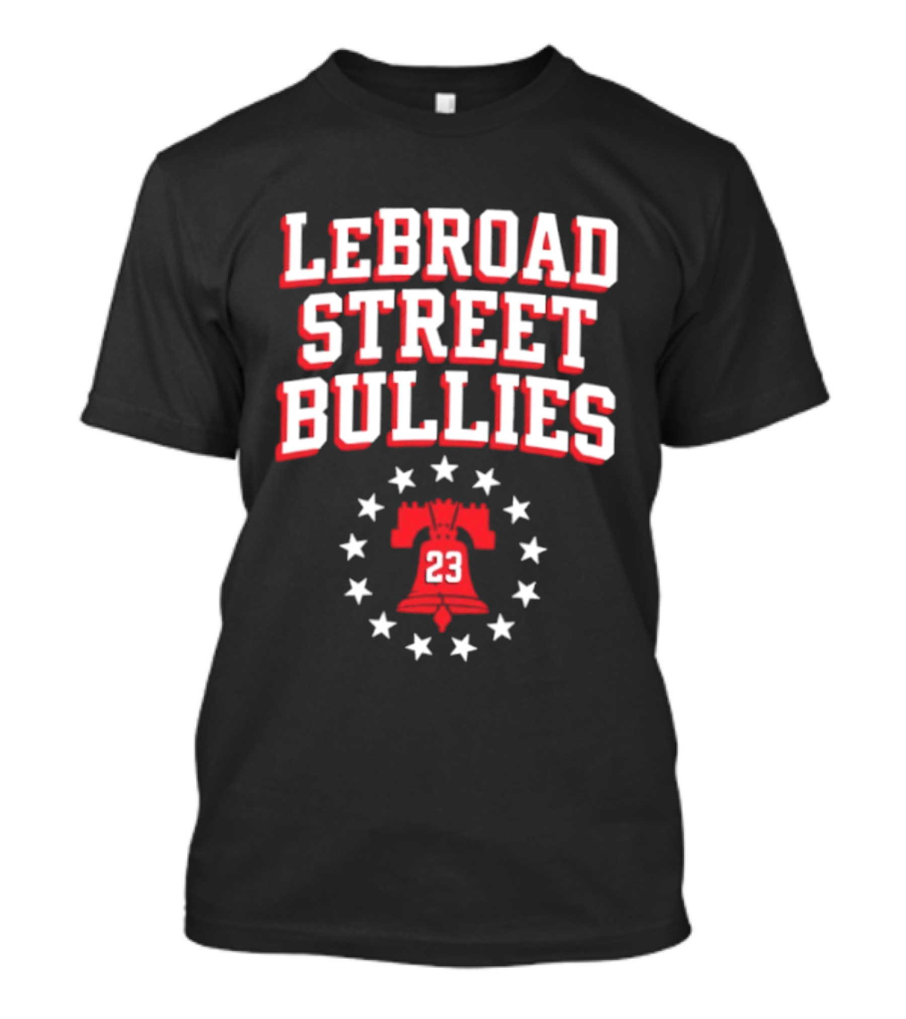 LeBroad Street Bullies 23 Liberty Bell Stars T-Shirt