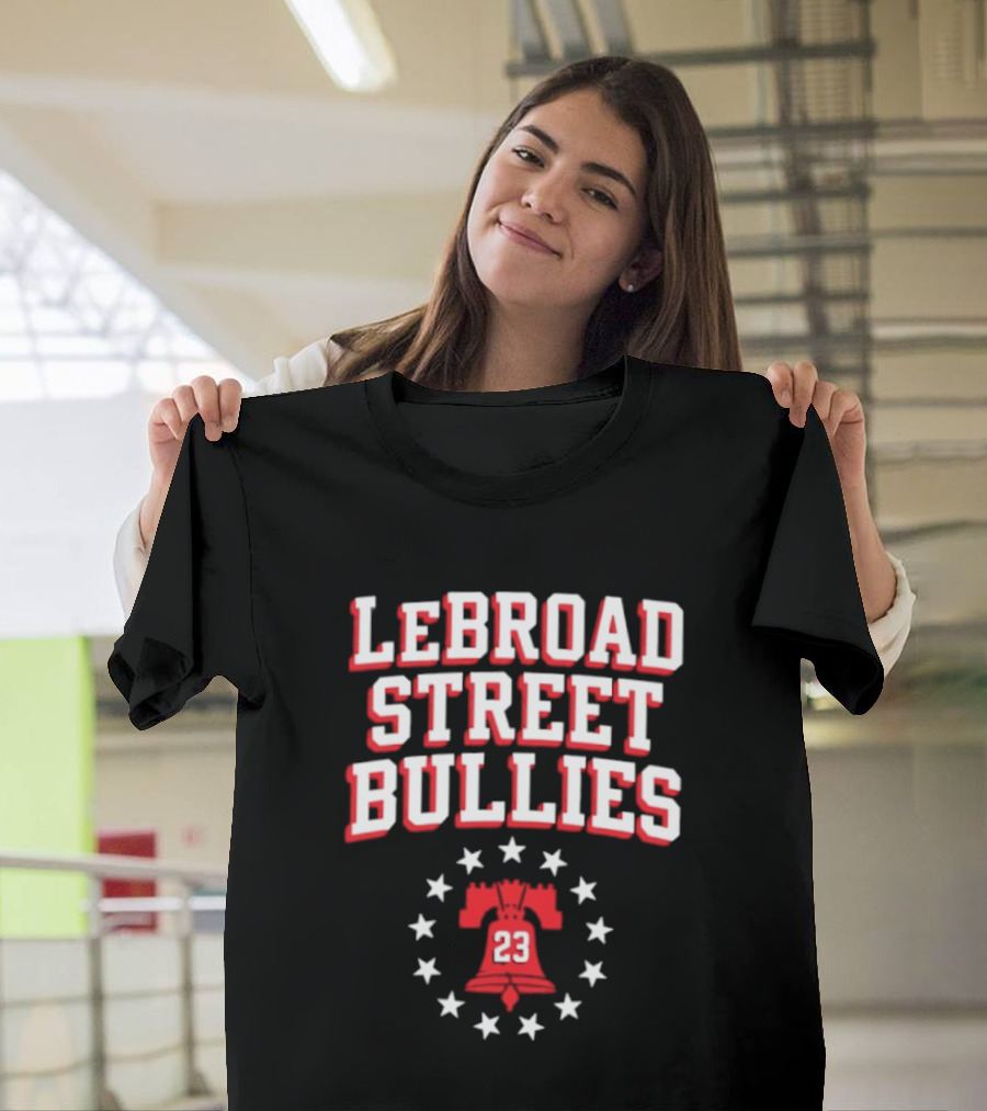LeBroad Street Bullies 23 Liberty Bell Stars T-Shirt