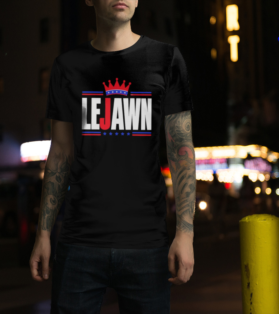 LeJawn King Crown LeBron James Philadelphia 76ers NBA 2026 T-Shirt