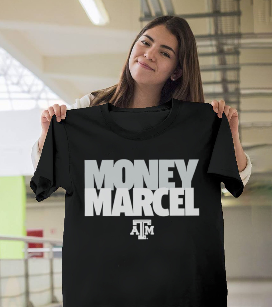 Money Marcel Texas A&M Aggies Football Fan T-Shirt