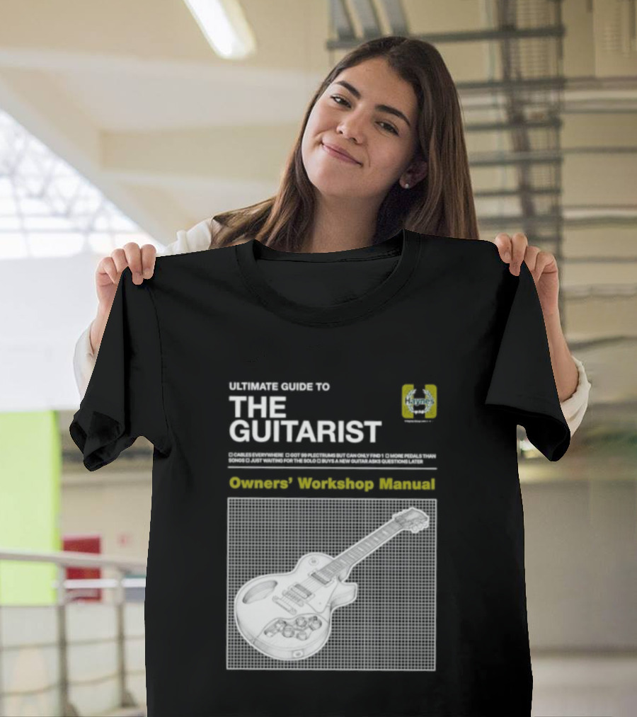 Owners' Workshop Manual For The Guitarist Ultimate Guide T-Shirt